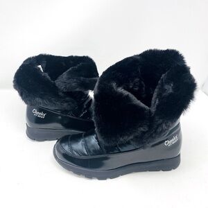 Tony Little Cheeks Water Repellent Puffer Boots Size 7